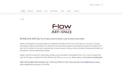 Desktop Screenshot of flowartspace.com