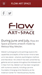 Mobile Screenshot of flowartspace.com